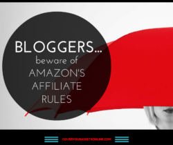 bloggers beware of amazon's associates program rules